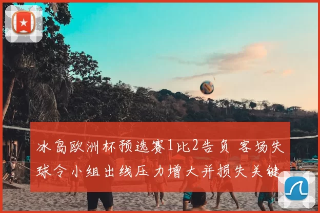 冰岛欧洲杯预选赛1比2告负 客场失球令小组出线压力增大并损失关键分