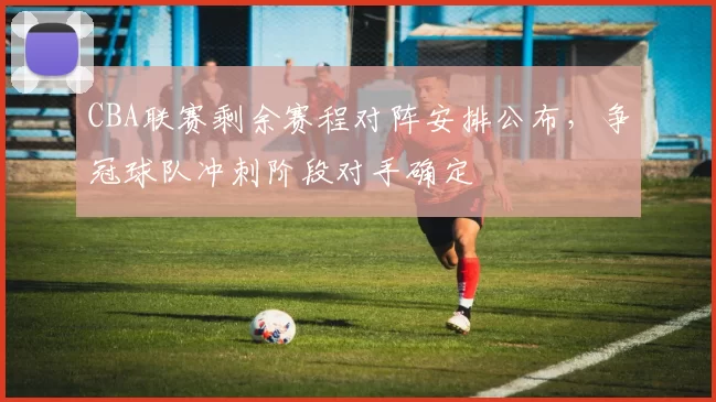 CBA联赛剩余赛程对阵安排公布,争冠球队冲刺阶段对手确定