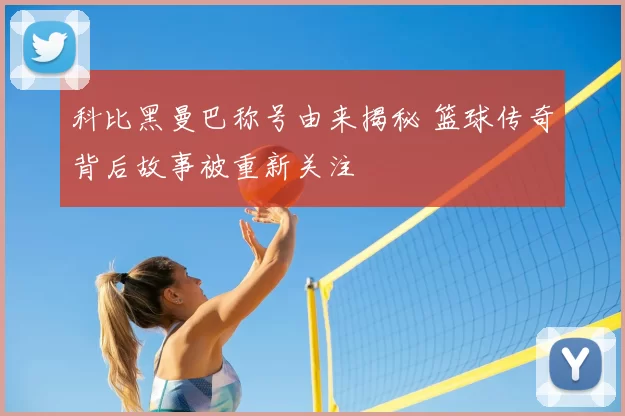 科比黑曼巴称号由来揭秘 篮球传奇背后故事被重新关注